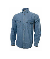 Camicia jeans blue usato  San Giorgio a Cremano