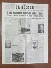 Giornale pagina secolo usato  Biella