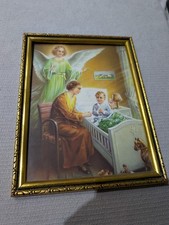 Vintage schutzengel bild gebraucht kaufen  Gladbeck