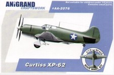 ANIGRAND MODELS RESIN AA-7076; CURTISS XP-62 Experimental Heavy Fighter em escala 1/72 comprar usado  Enviando para Brazil