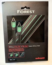 Cabo óptico AudioQuest Forest Toslink caixa original 3m comprar usado Cabo óptico AudioQuest Forest Toslink caixa original 3m comprar usado  Enviando para Brazil