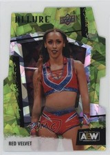 2022 Upper Deck Allure AEW Green Rainbow /99 Red Velvet #11, usado comprar usado  Enviando para Brazil