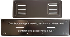 Coppia portatarga cornice usato  Albano Laziale