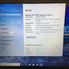 Lenovo ideapad 100 for sale  Gurnee