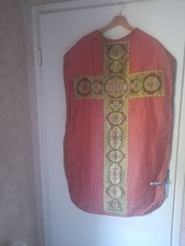 Ancienne chasuble pretre d'occasion  Lille-