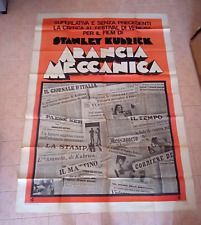 Arancia meccanica manifesto usato  Fonte Nuova