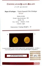 Monete oro regno usato  Cosenza