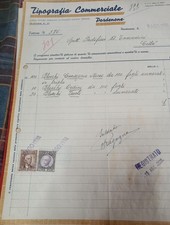 Fattura 1935 pordenone usato  Fontanafredda
