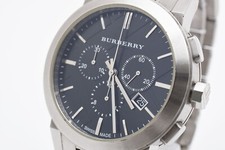[Perto de perfeito estado] Burberry The City BU9351 relógio de pulso masculino cronógrafo mostrador brack comprar usado  Enviando para Brazil
