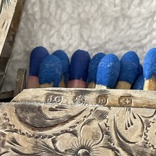 Streichholzdose 925 silber gebraucht kaufen  Bremen