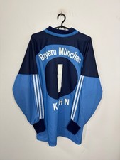 CAMISA KAHN MANGA LONGA FUTEBOL GOLEIRO BAYERN MUNICH 1999/2001 TAMANHO G comprar usado  Enviando para Brazil