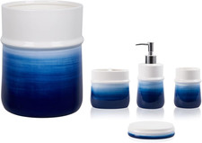 Navy blue bathroom d'occasion  Expédié en France