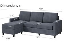 Sofa sectional shape for sale  Falls Church