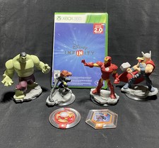 Jogo e bonecos Disney Infinity 2.0 Xbox 360: Marvel Ironman Hulk Thor Widow comprar usado Jogo e bonecos Disney Infinity 2.0 Xbox 360: Marvel Ironman Hulk Thor Widow comprar usado  Enviando para Brazil