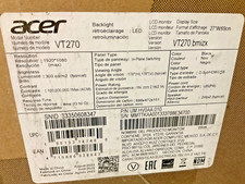 Acer vt270bmizx touchscreen for sale  Olathe