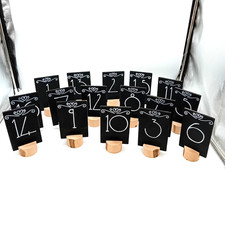 Wooden table number for sale  MIRFIELD