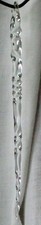 Vintage glass icicle for sale  EASTBOURNE