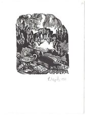 Peteris upitis exlibris gebraucht kaufen  Berlin