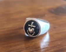 Anello rana argento usato  Italia