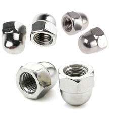 Dome nuts stainless for sale  GREAT YARMOUTH