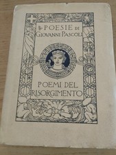 Poesie giovanni pascoli usato  Torreglia