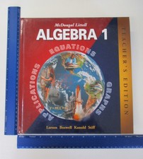 Mcdougal littell algebra for sale  Las Cruces