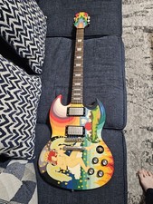 Painted guitar clapton for sale  New York