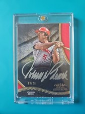 2017 Topps Tier One Johnny Bench tinta prata autografada 3/10 comprar usado  Enviando para Brazil
