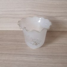 Tulipe verre lampe d'occasion  Aubin