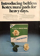 Print 1975 kotex for sale  Oakland