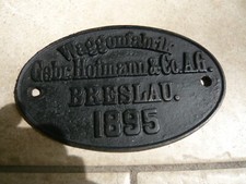Altes seltenes waggonschild gebraucht kaufen  Herford