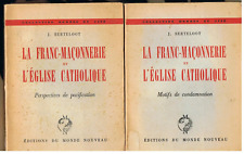 Berteloot franc maconnerie d'occasion  France