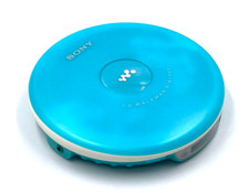 Reproductor de CD portátil Sony D-EJ002 Walkman azul Discman probado funcionando Japón usado segunda mano  Embacar hacia Mexico