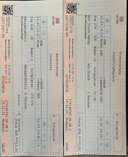 Zugticket gebraucht kaufen  Billigheim