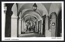 Zamosc laubengang ansichtskart gebraucht kaufen  Berlin