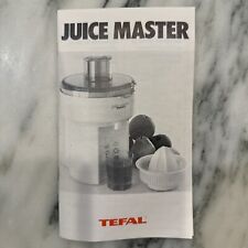 TEFAL JUICE MASTER 8310 Manual, usado comprar usado  Enviando para Brazil