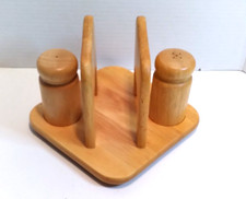 Vintage wooden napkin for sale  Center