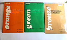 3 IEEE American National Standard HC DJ Books Orange, Bronze, Green VG comprar usado  Enviando para Brazil