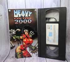 Rare HEAVY METAL 2000 VHS Tape Columbia Tristar Classic CULT ANIMATION Movie comprar usado  Enviando para Brazil