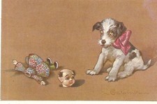 Cpa chien penaud d'occasion  Rosheim