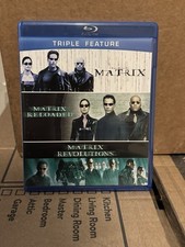 The Matrix/The Matrix Reloaded/The Matrix Revolutions (Blu-ray Triple Feature) comprar usado  Enviando para Brazil