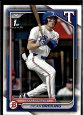 Usado, Lote de 5 cartas 2024 Bowman Draft Paper Dylan Dreiling Texas Rangers #BD-42 comprar usado  Enviando para Brazil