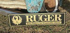 Placa de revendedor de armas de fogo RUGER!! comprar usado  Enviando para Brazil