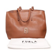 Furla, torebka, damska, skóra, brąz, jednokolorowa, 35, 14, 30 cm #5bl na sprzedaż  PL