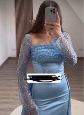 Abendkleider babyblau abendkle gebraucht kaufen  Ritterhude