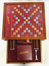 Scrabble premier wood for sale  Mount Clemens
