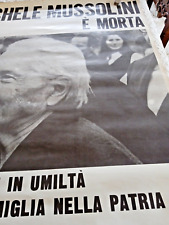 Manifesto storico grande usato Manifesto storico grande usato  Italia