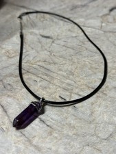 Amethyst crystal pendant for sale  Peoria