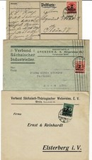 1923 postkarte drucksachen gebraucht kaufen  Wiesenbach
