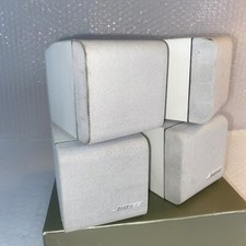2 Alto-falantes Bose Double Cube BRANCO Acoustimass Lifestyle *leia* G comprar usado  Enviando para Brazil